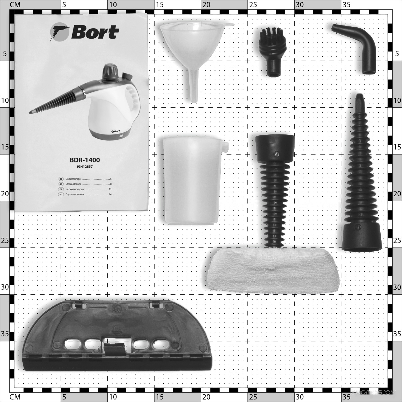 Пароочиститель BORT BDR-1400, фото 6