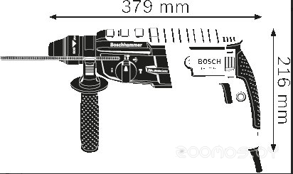 Перфоратор Bosch GBH 2-28, фото 2