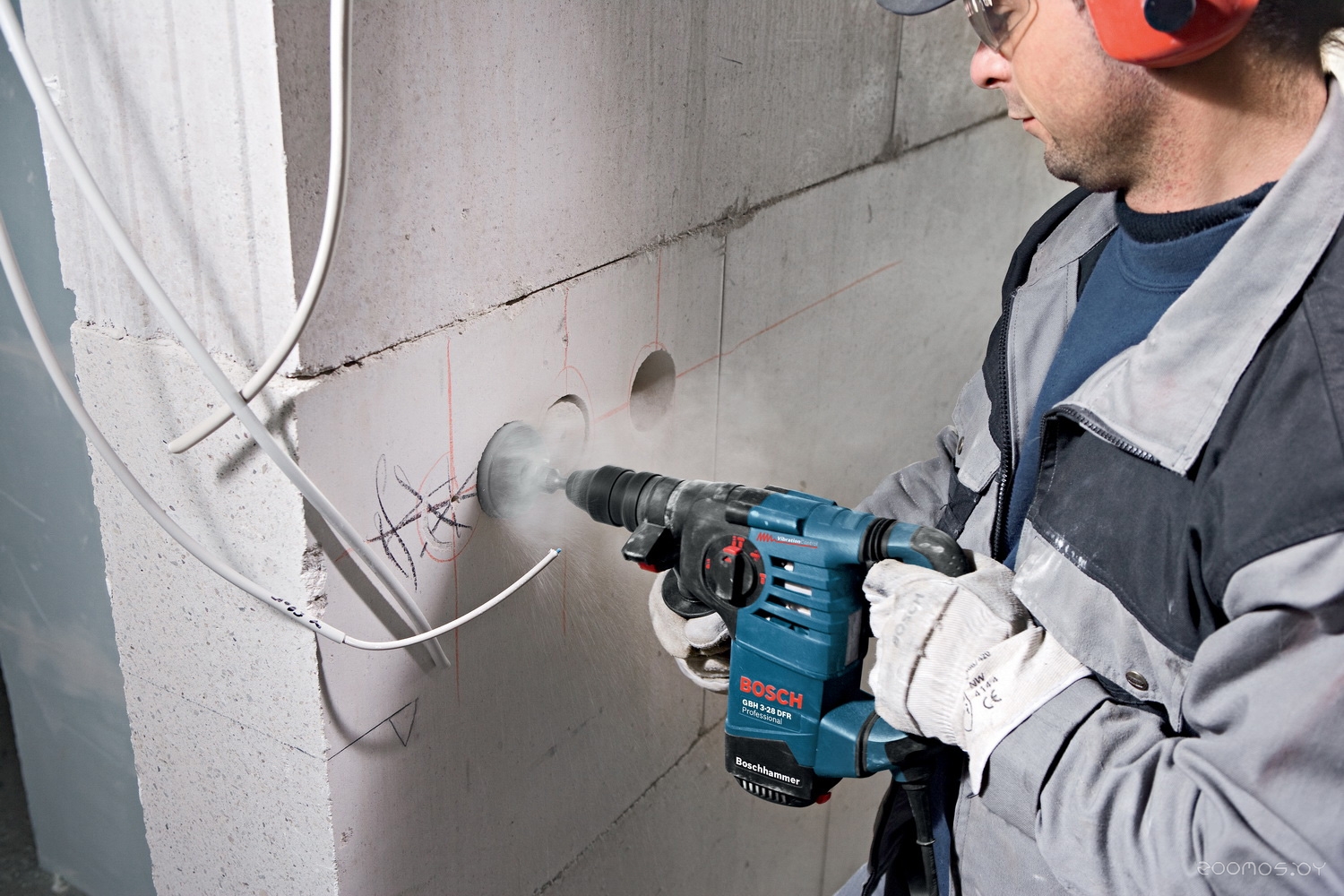 Перфоратор Bosch GBH 3-28 DFR, фото 3