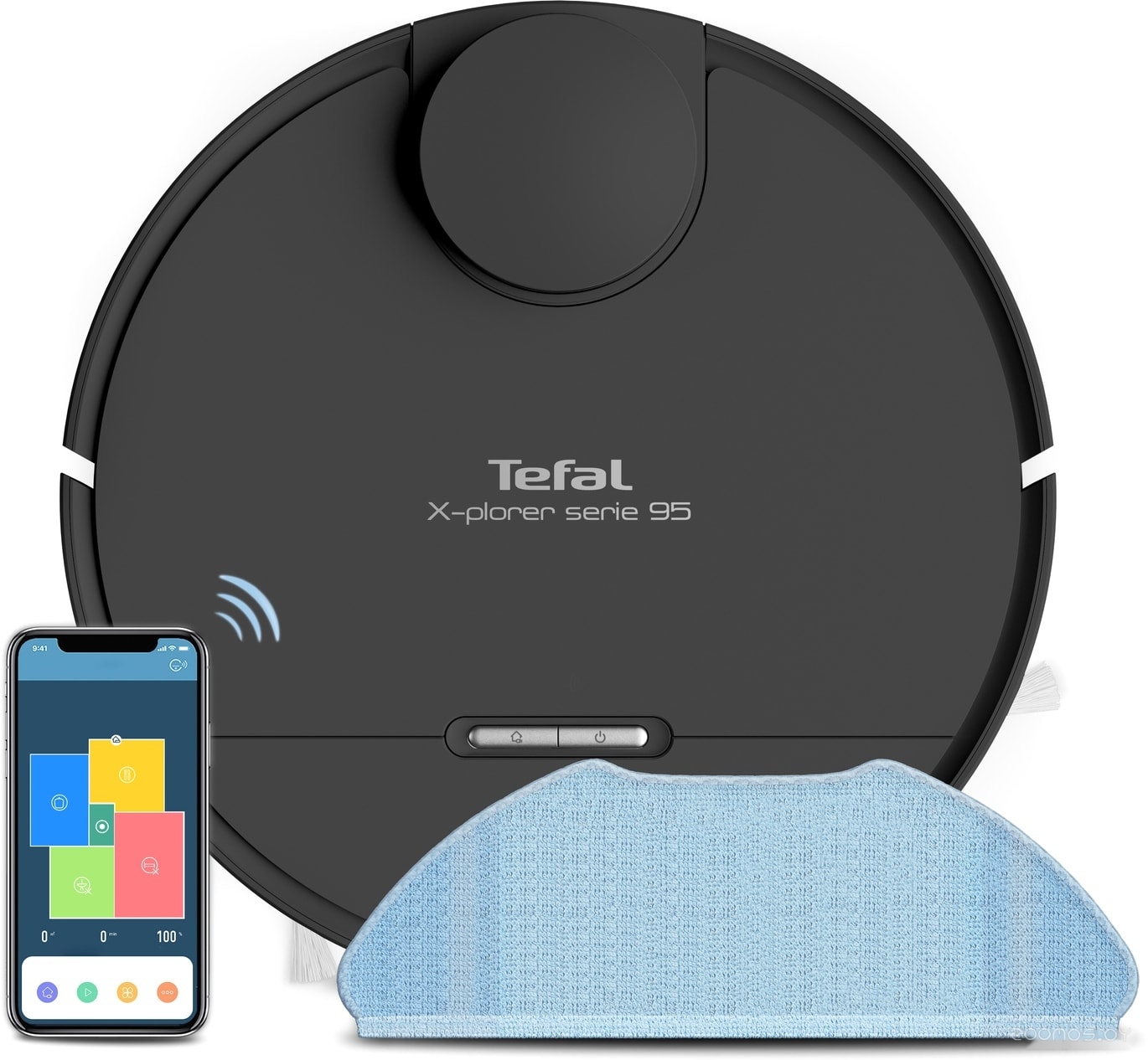 Робот-пылесос Tefal X-plorer Serie 95 Animal RG7975WH, фото 2