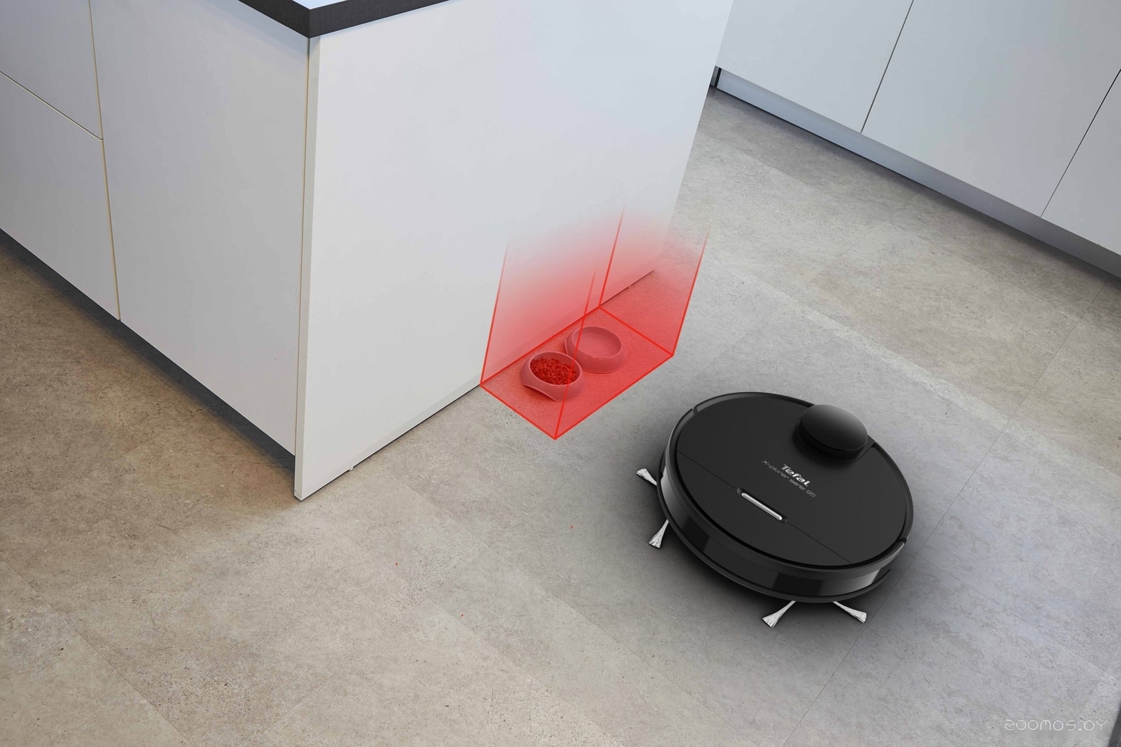 Робот-пылесос Tefal X-plorer Serie 95 Animal RG7975WH, фото 3