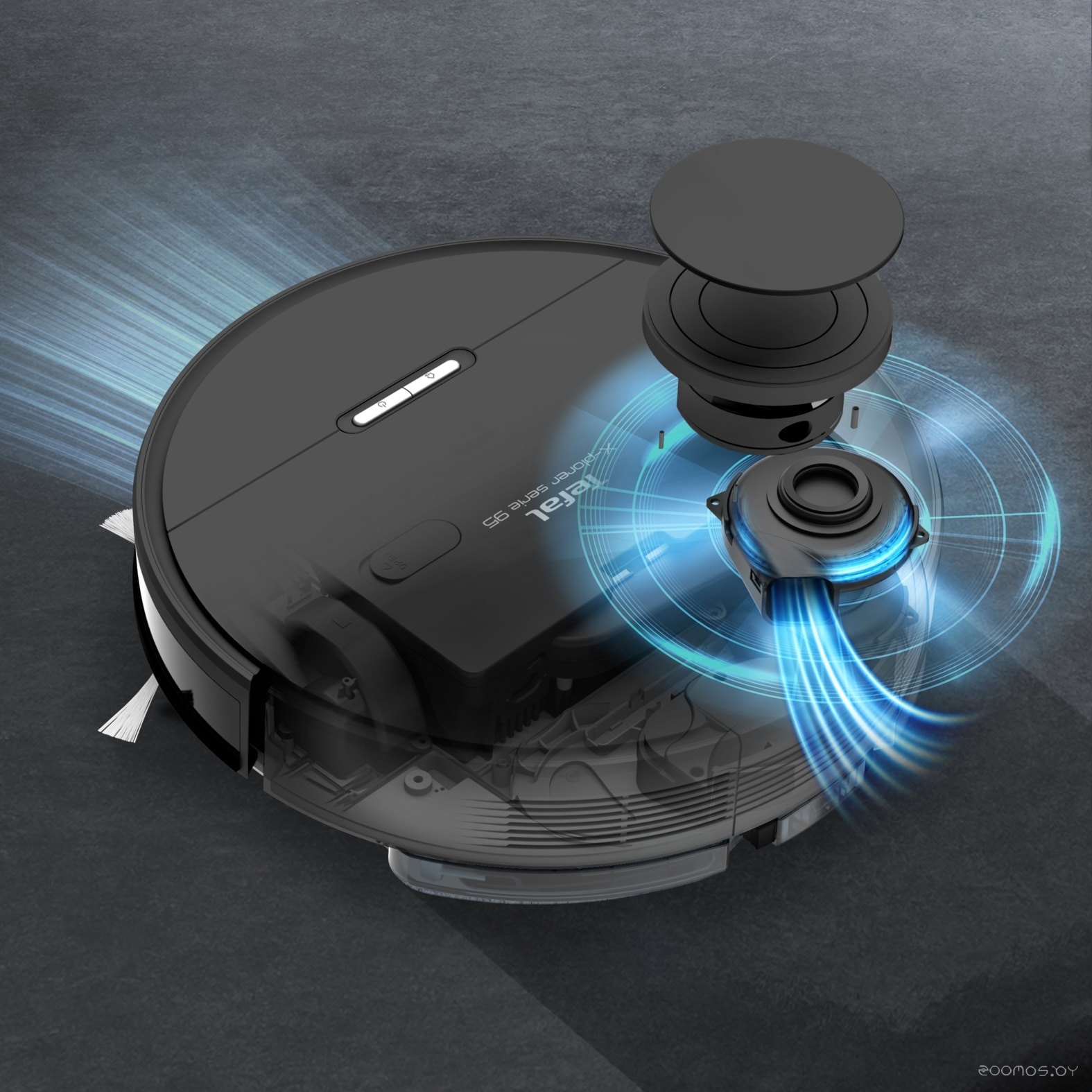 Робот-пылесос Tefal X-plorer Serie 95 Animal RG7975WH, фото 13