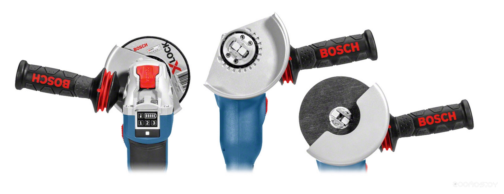 Угловая шлифмашина Bosch GWS 17-125 S X-LOCK, фото 2