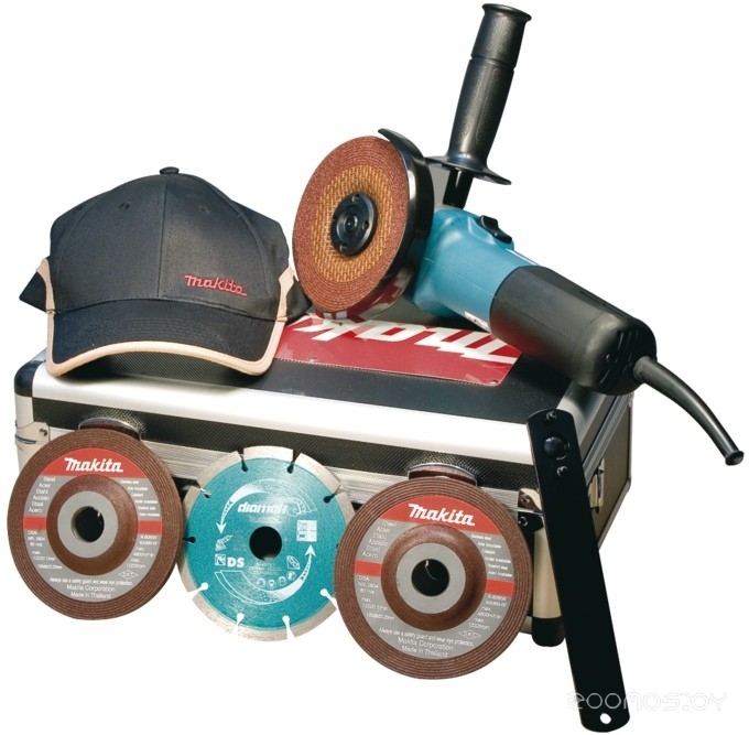 Угловая шлифмашина Makita GA5030X5, фото 7