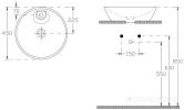 Умывальник Isvea Sistema Y Soft 10SY65045