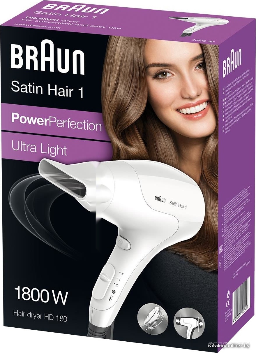 Фен Braun Satin Hair 1 (HD 180), фото 5