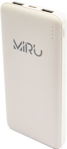 Внешний аккумулятор Miru 3001 (белый)