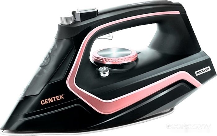 Утюг CENTEK CT-2313 (черный/розовый)