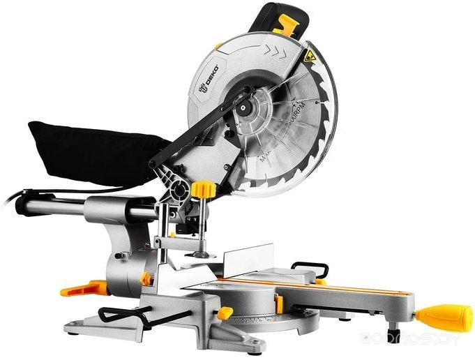 Торцовочная пила Deko DKMS2200-255 Laser 063-4218, фото 7