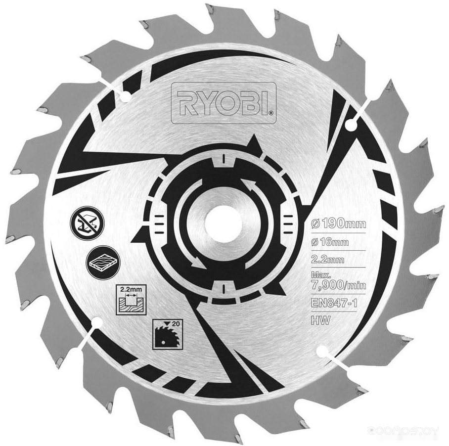 Дисковая (циркулярная) пила Ryobi RCS1400-K2B, фото 5
