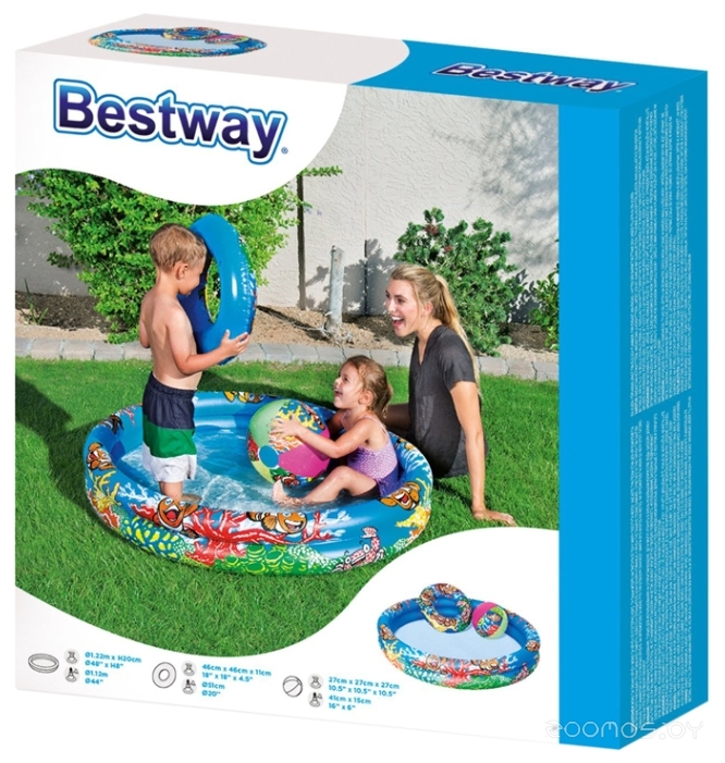 Бассейн Bestway 51124, фото 4