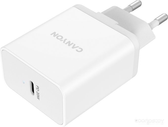 Сетевое зарядное Canyon CNE-CHA20W, фото 1
