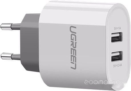 Сетевое зарядное Ugreen CD104 20384 (белый), фото 1
