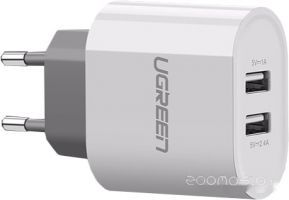 Сетевое зарядное Ugreen CD104 20384 (белый)