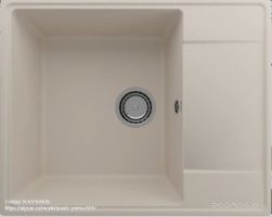 Кухонная мойка Ulgran QUARTZ Prima 605-02 (лен)
