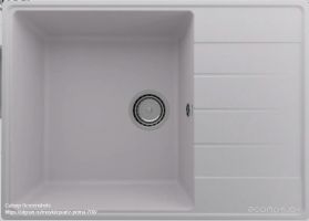 Кухонная мойка Ulgran Quartz Prima 700-04 (платина)