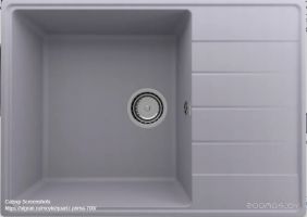 Кухонная мойка Ulgran Quartz Prima 700-05 (бетон)