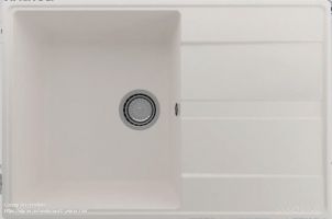 Кухонная мойка Ulgran Quartz Prima 750-01 (жасмин)