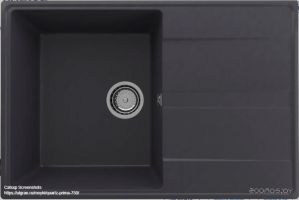 Кухонная мойка Ulgran Quartz Prima 750-08 (космос)