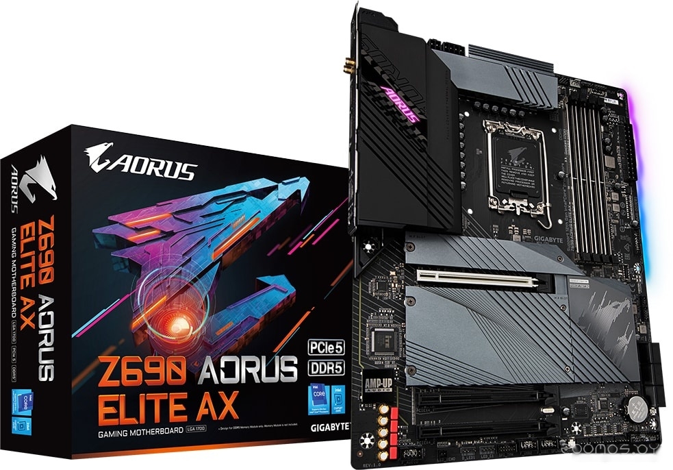 Материнская плата Gigabyte Z690 Aorus Elite AX (rev. 1.0), фото 2