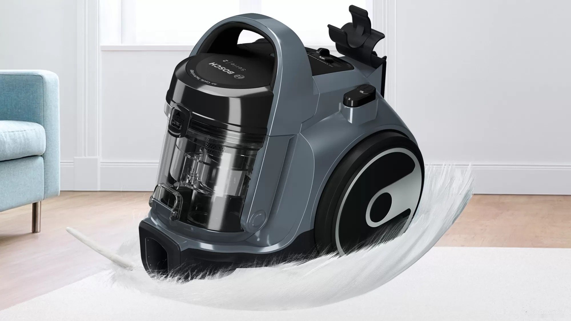 Пылесос Bosch Serie 2 BGS05GR2, фото 4