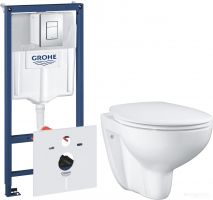 Унитаз Grohe Bau 39351000 + 38775001