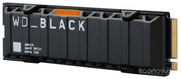 SSD Western Digital Black SN850 NVMe Heatsink 2TB WDS200T1XHE, фото 2