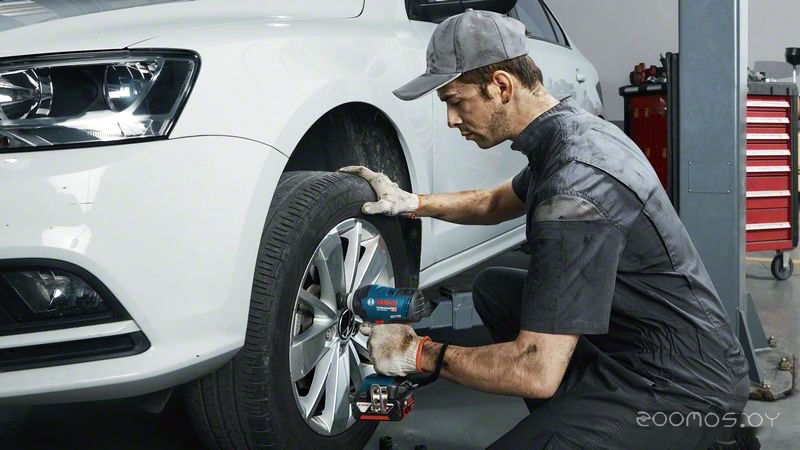 Гайковерт Bosch GDS 18V-400 Professional 06019K0020 (с 2-мя АКБ, кейс), фото 3
