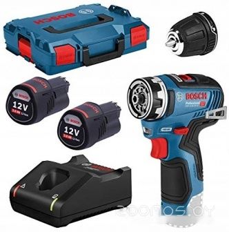 Дрель-шуруповерт Bosch GSR 12V-35 FC 06019H3001 (с 2-мя АКБ, кейс), фото 1