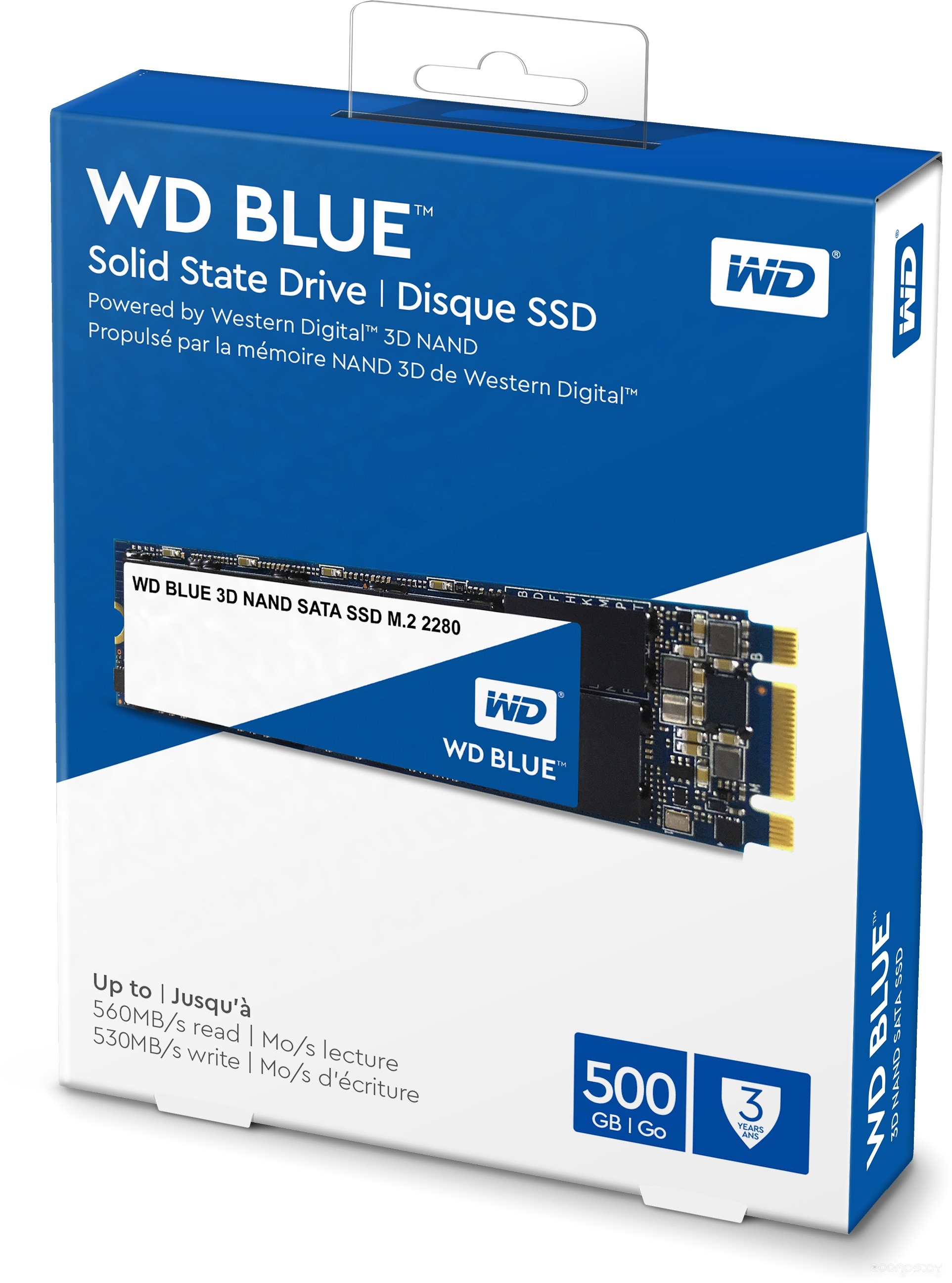 SSD Western Digital Blue 3D NAND 500GB WDS500G2B0B, фото 2
