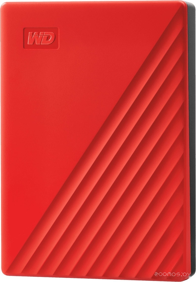 Внешний накопитель Western Digital My Passport 4TB WDBPKJ0040BRD, фото 3