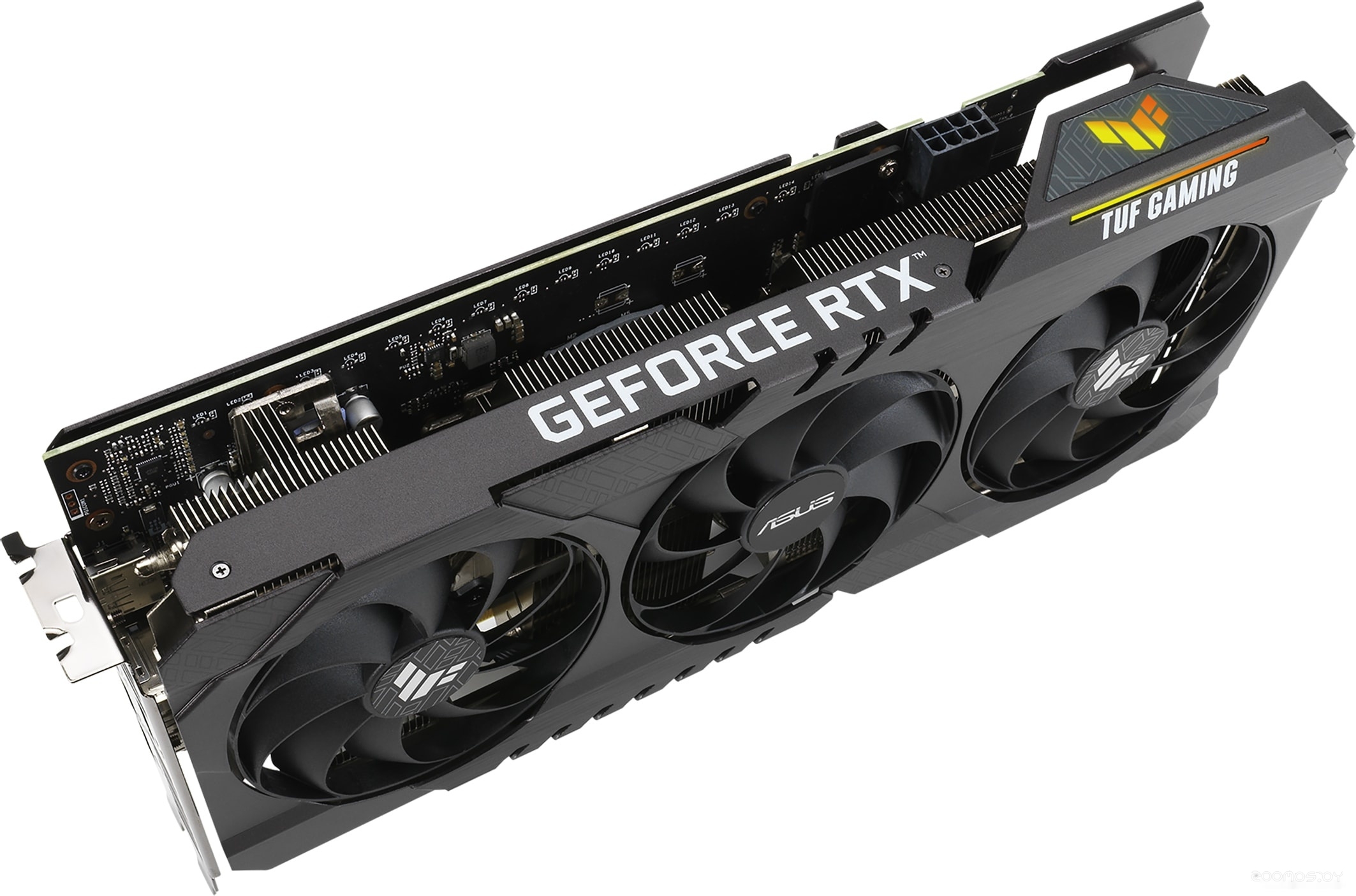 Видеокарта Asus TUF Gaming GeForce RTX 3060 Ti V2 OC Edition 8GB GDDR6, фото 6