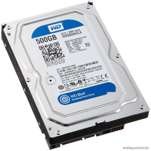 Жесткий диск Western Digital Blue 500GB [WD5000AZLX], фото 1