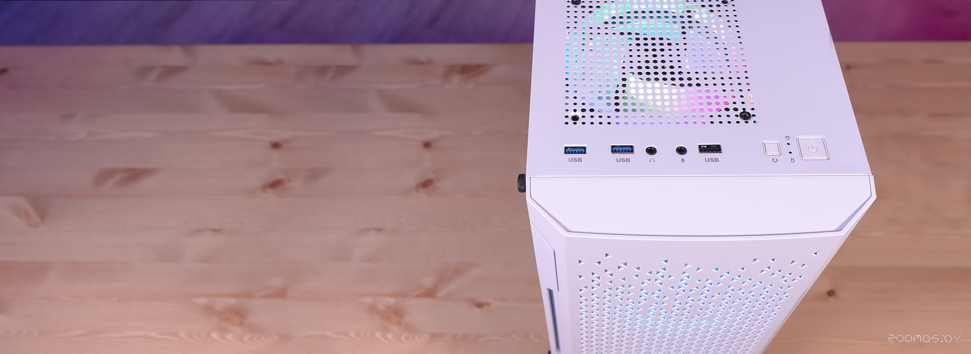 Корпус Aerocool Trinity Mini-G-WT-v2, фото 8