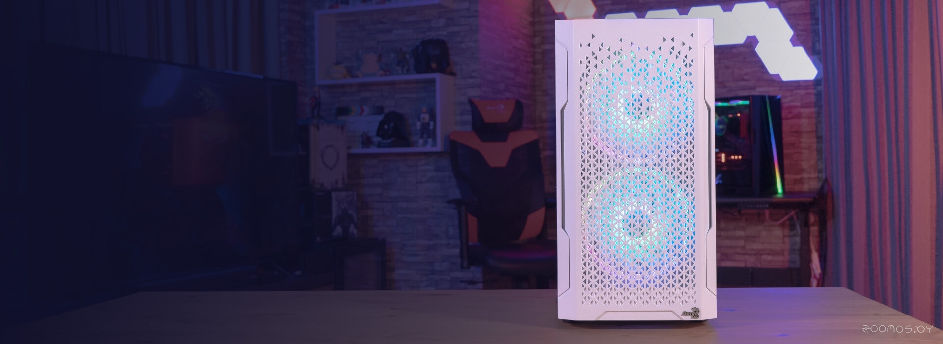 Корпус Aerocool Trinity Mini-G-WT-v2, фото 15