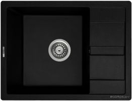 Кухонная мойка Zorg Apollo 65 (черный опал)