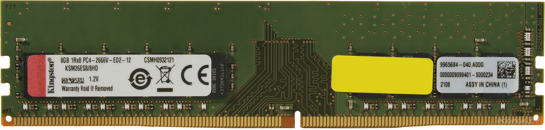 Оперативная память Kingston 8GB DDR4 PC4-21300 KSM26ES8/8HD, фото 3