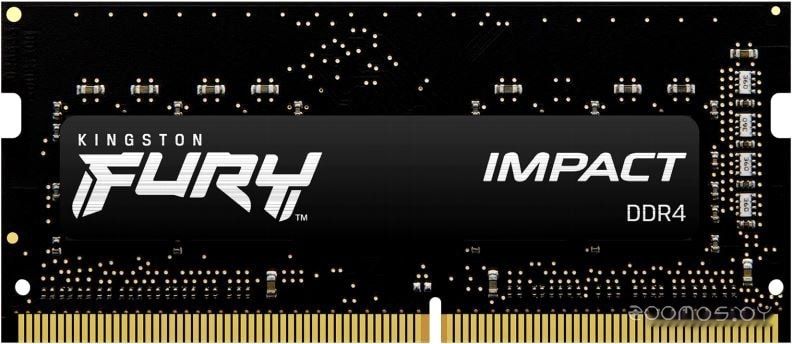 Оперативная память Kingston FURY Impact 8GB DDR4 SODIMM PC4-25600 KF432S20IB/8, фото 1