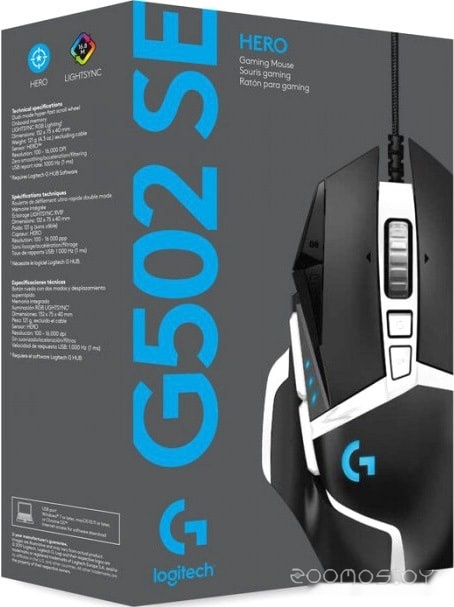 Игровая мышь Logitech G502 Hero SE, фото 3