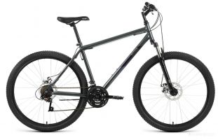 Велосипед ALTAIR MTB HT 27.5 2.0 disc (17, темно-серый/черный, 2022)