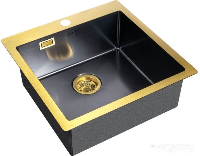 Кухонная мойка Zorg A 5151 (графит/бронза), фото 1