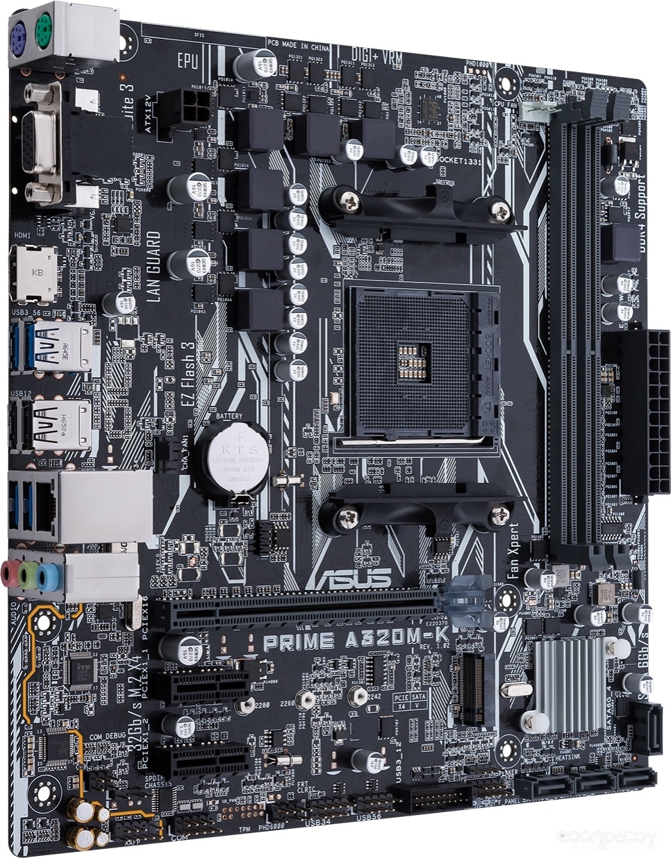 Материнская плата Asus Prime A320M-K/CSM, фото 2