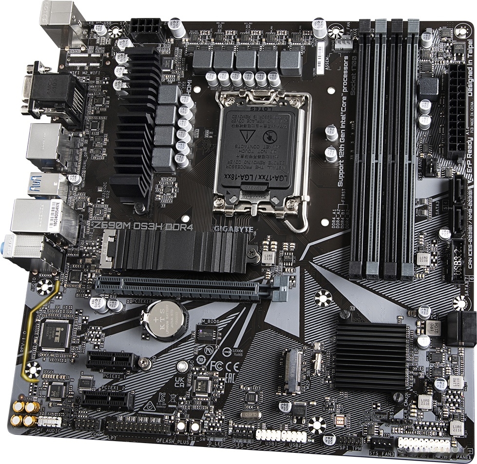 Материнская плата Gigabyte Z690M DS3H DDR4 (rev. 1.0), фото 4