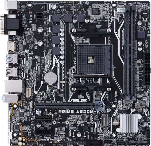Материнская плата Asus Prime A320M-K/CSM, фото 1