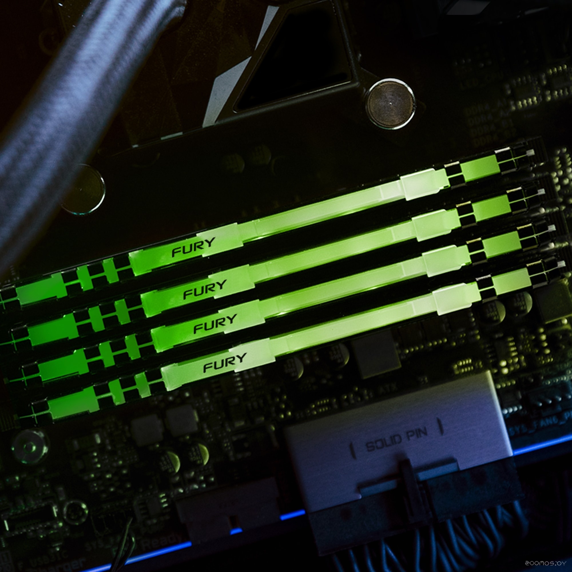 Оперативная память Kingston FURY Beast RGB 2x16GB DDR4 PC4-28800 KF436C18BBAK2/32, фото 8