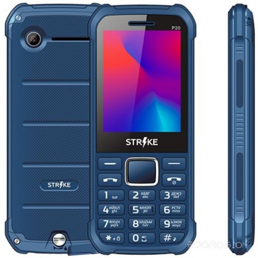 Телефон Strike P20 (Dark Blue)