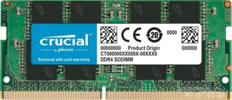 Оперативная память Crucial 16GB DDR4 SODIMM PC4-25600 CT16G4SFRA32A