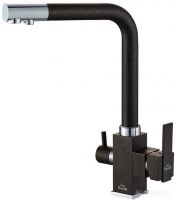 Смеситель Zorg Steel Hammer SH 805 (черный/хром)