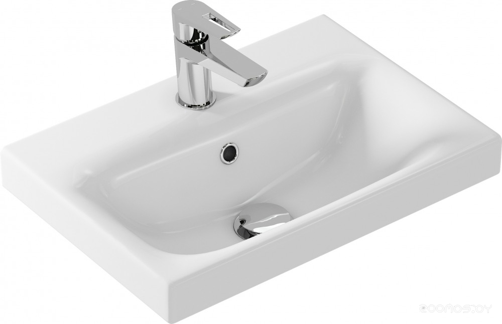 Умывальник Cersanit Moduo 50 Slim UM-MOD50SL/1, фото 4