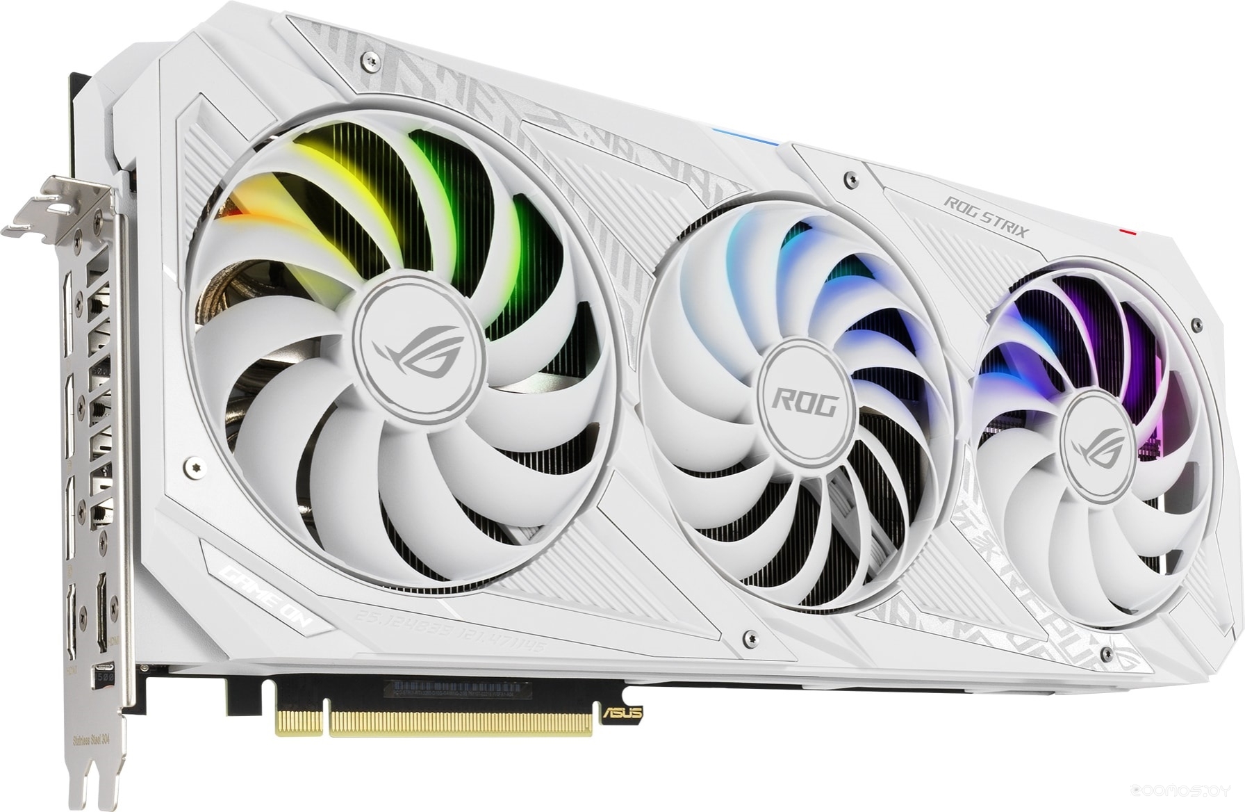 Видеокарта Asus ROG Strix GeForce RTX 3090 OC White 24GB GDDR6X, фото 5